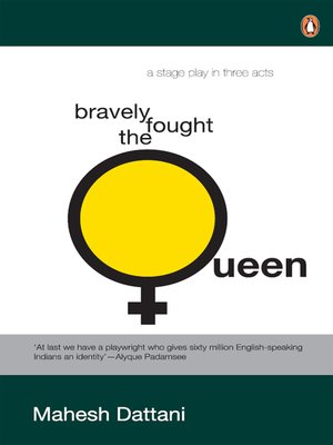 cover image of Bravely fought the queen